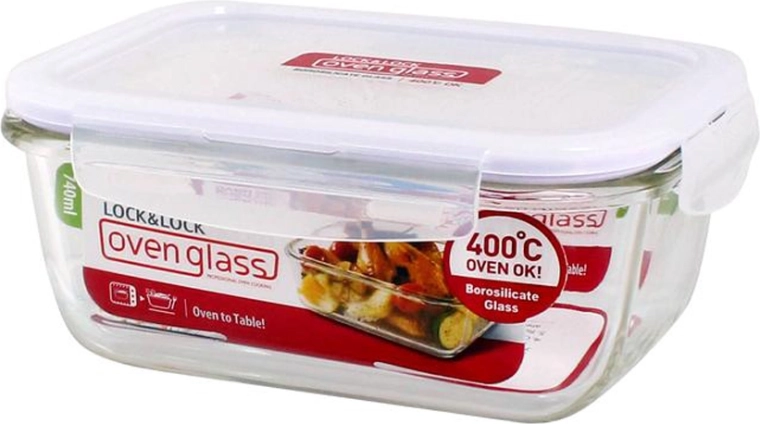Steklena peka posoda s pokrovom 740 ml iz borosilikatnega stekla