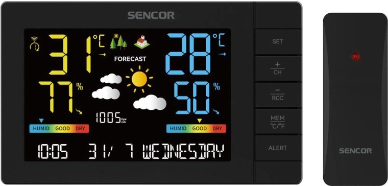Sencor SWS 4440 Weather Station with Wireless Sensor