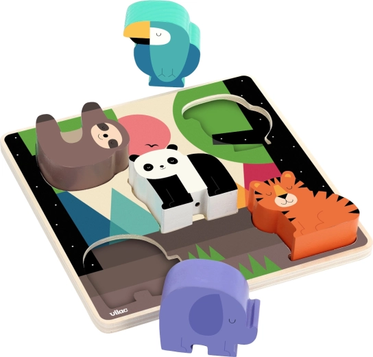 Vstavna zvočna sestavljanka Džungla