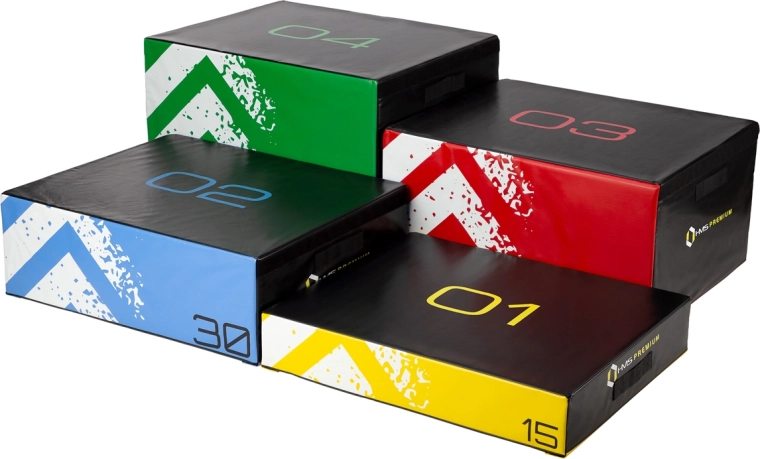 Komplet mehkih pliometričnih boksov HMS Premium PYBS01