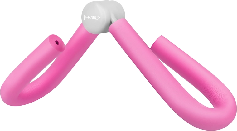 Vadbeni pripomoček za stegna in roke HMS Thigh Master TM01 sivo‑rožnat