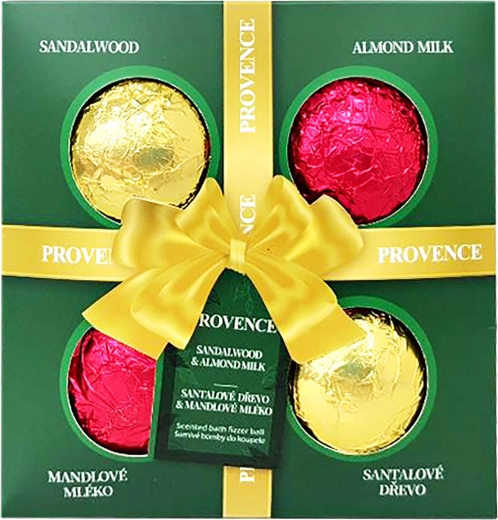 Šumeče kopalne bombe Provence 4 kosi