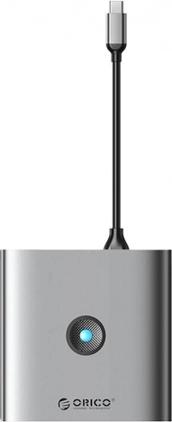 Adapter Orico 8v1 HDMI 4K, 3x USB-A 3.0, USB-C, 100W PD, SD/TF