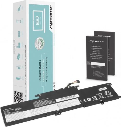 Baterija Movano za Lenovo ThinkPad Yoga L380 in L390 L17L3P53 3990 mAh 44 Wh