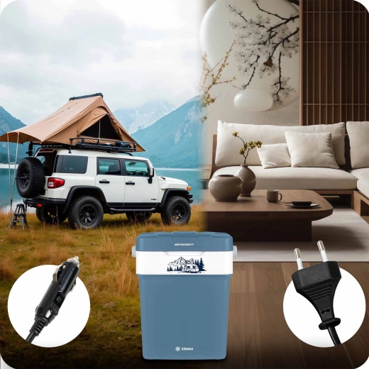 Dvojno napajanje za avto in električno omrežje