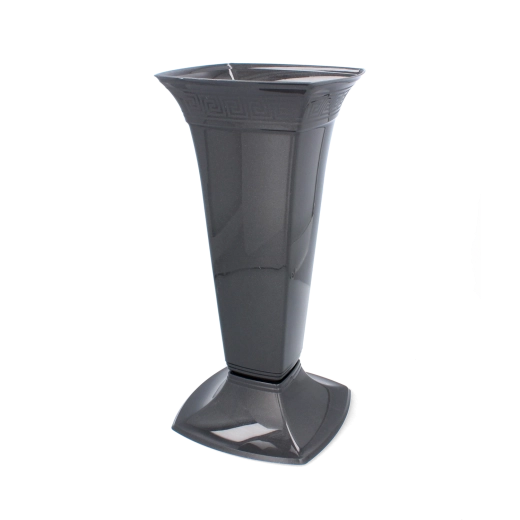 Visok nagrobni flakon Etna grafitna kovinska barva LAMELA