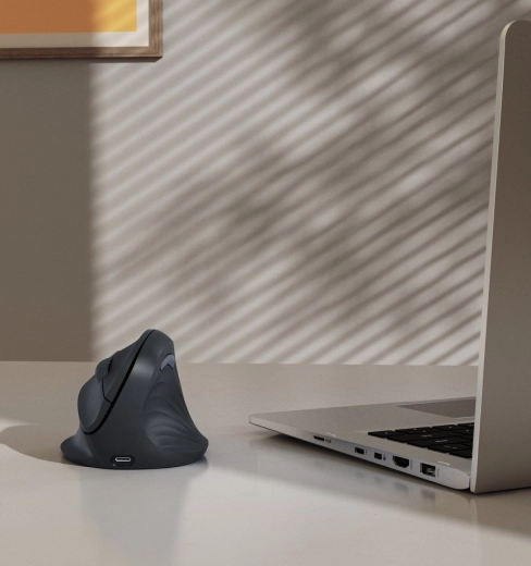 Silent clicking and rechargeable battery