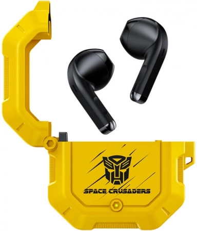 Brezžične slušalke TWS TRANSFORMERS – rumene