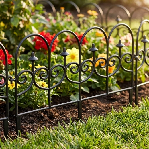 Eleganten dekor in čiste linije gredic