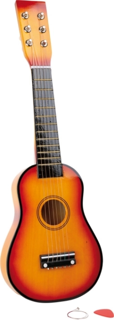 Children's Guitar Brown small foot