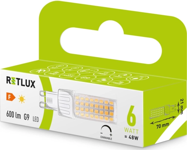 Dimmable warm white light