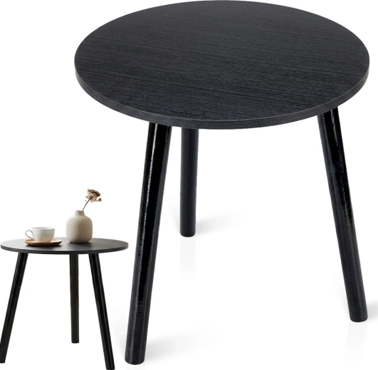 Elegant black finish and quality materials