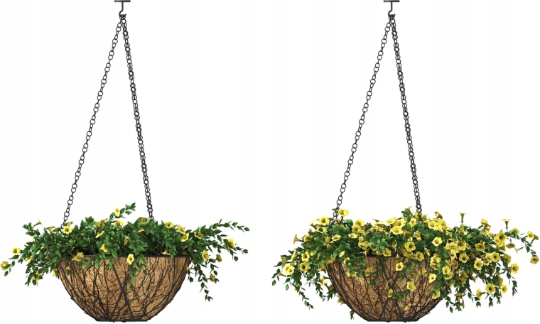 Trdna kovinska konstrukcija in varno obešanje