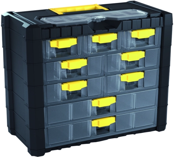 Plastični shranjevalni zaboj Multicase NS 501, 400 × 200 × 392 mm