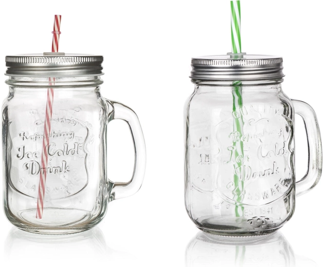 Stilsko serviranje v prozornem steklu