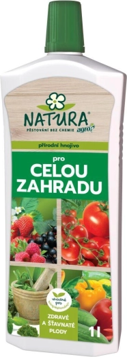 Natura tekoče gnojilo za celoten vrt 1 l