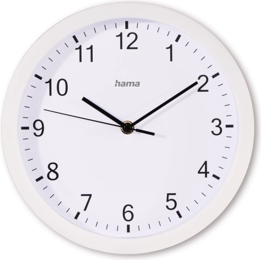 Stenska ura Elba 25 cm bela