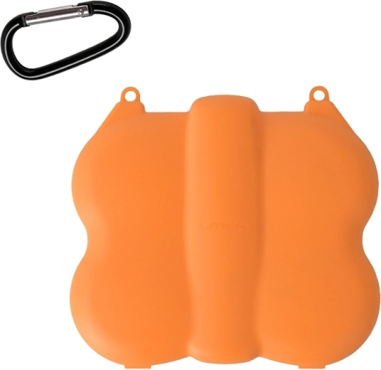 Sunnylife zaščitna torbica s karabinom za DJI Neo 2, oranžna - 1 kos