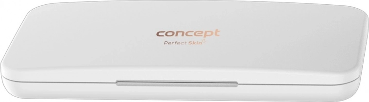 Žepno kozmetično ogledalo z LED osvetlitvijo CONCEPT Perfect Skin, belo