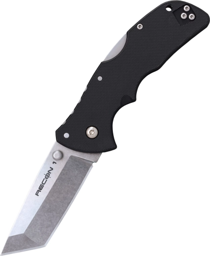 Cold Steel Mini Recon 1 Tanto žepni nož 7,3 cm, črn, Griv-Ex