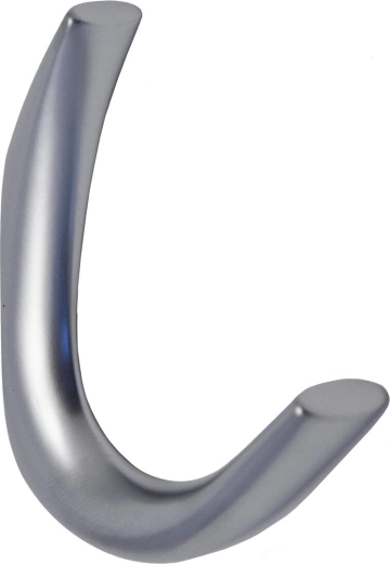 Obešalnik Elegant II, mat krom 50 × 60 mm