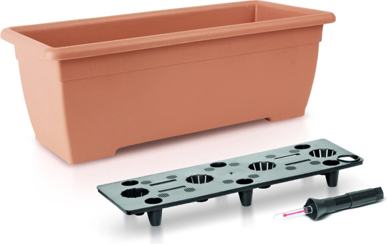 Samonamakalno korito BALCONY CAN 50 cm terakota