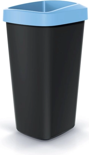 Koš za smeti 25 l svetlo moder COMPACTA Q DROP