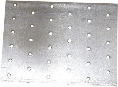 Connector plate 120 × 60 mm, steel 2.0 mm