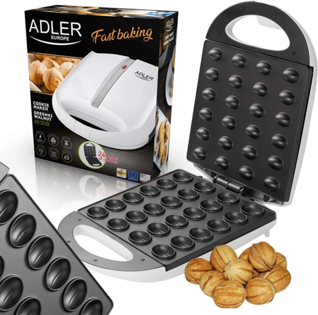 Adler Nut Cookie Maker 24 pcs XL