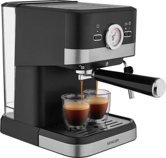 Espresso s tlakom 20 barov