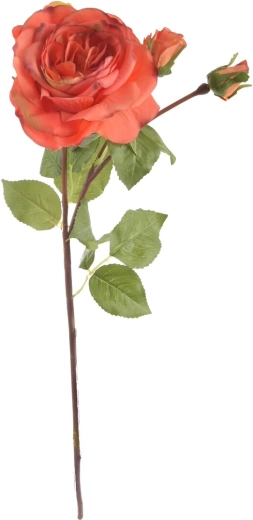 Umetna vrtnica oranžna 52 cm