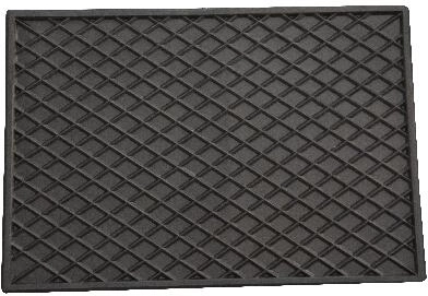 Gumijasta preproga 30 × 40 cm, črna