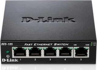 Omrežno stikalo s 5 vrati 10/100 Mb/s v kovinskem ohišju