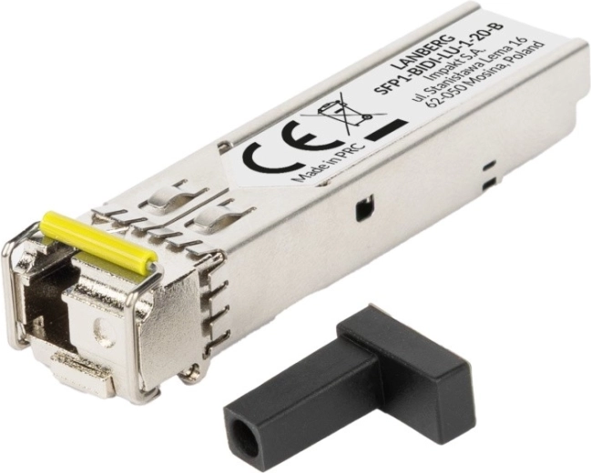 Optični modul SFP Bidi 1,25 Gb/s 20 km 1550/1310 nm LC/UPC B