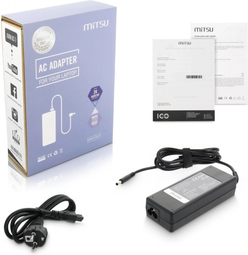 Napajalni adapter Mitsu za prenosnik Asus 19 V 4,74 A 4,5 × 3,0 mm pin