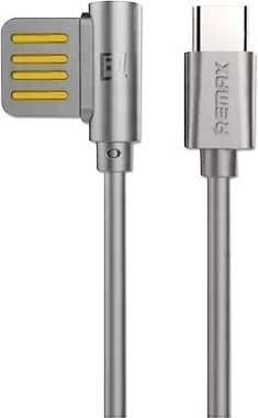 Remax RC-075a podatkovni USB‑C kabel 1 m siv