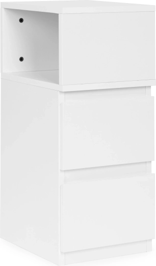 Dvojni predali in odprt predalček