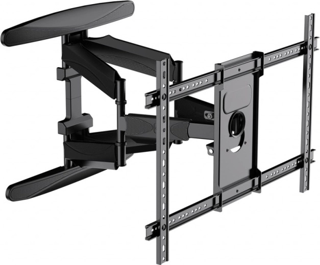 Stenski nosilec za TV 40–75" z zgibno roko, nagib in vrtenje, VESA 600×400