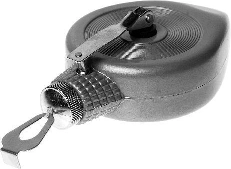 Vrvica za označevanje linij 30 m z kovinskim navijalcem