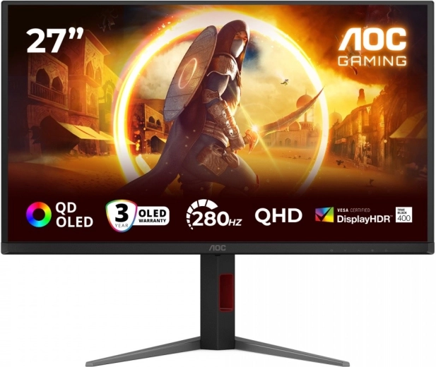 AOC Q27G4ZD 27" QD‑OLED igralni monitor 240 Hz Pivot
