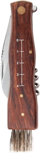 Vgrajen čopič in merilo 1–4 cm