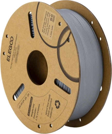 ELEGOO PLA sivi filament 1,75 mm 1 kg
