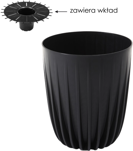 Praktičen odstranljiv vložek z odvodnjavanjem