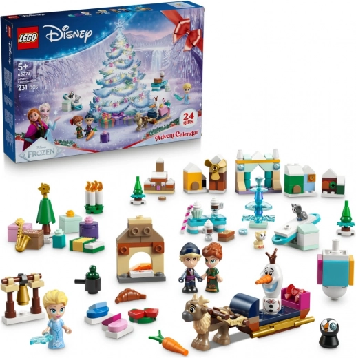 Lego disney princess adventni koledar frozen 2025