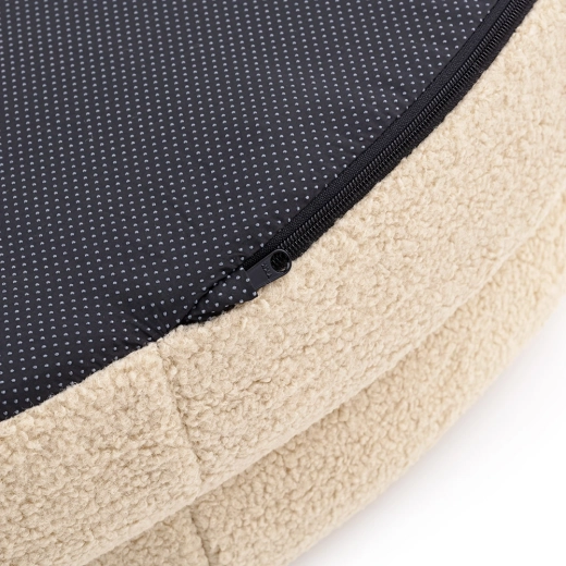 Removable cover with YKK zippers for easy care