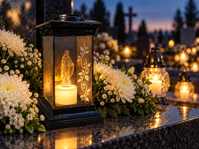 Warm white LED light