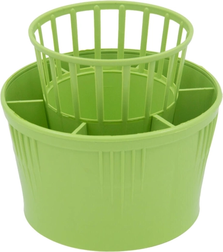 Okrogel odcejalnik za pribor iz plastike 13 cm - 1 kos