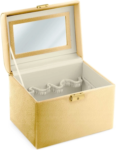 Varen shranjevalni prostor z zaklepom in ogledalcem