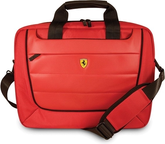 Ferrari Scuderia torba za prenosnik 16″ rdeča