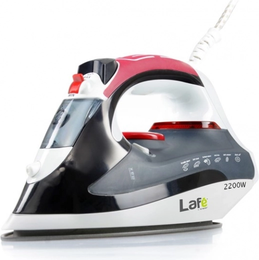 Parni likalnik LAF02b črna/rdeča